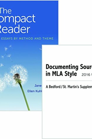 Cover of Compact Reader 10e & Documenting Sources in MLA Style: 2016 Update