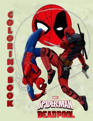 Book cover for Marvel Coloring Book