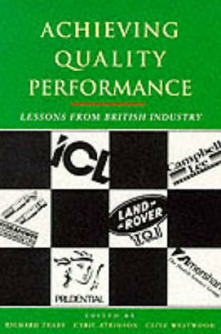 Cover of Achieving Quality Performance