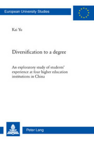 Cover of Diversification to a degree