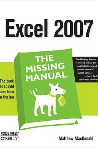 Cover of Excel 2007: The Missing Manual