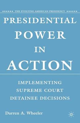 Book cover for Presidential Power in Action