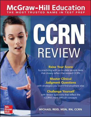 Cover of McGraw-Hill Education CCRN Review