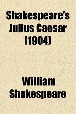 Book cover for Shakespeare's Julius Caesar (1904)