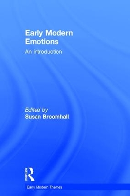 Cover of Early Modern Emotions