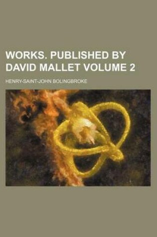 Cover of Works. Published by David Mallet Volume 2