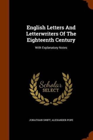 Cover of English Letters and Letterwriters of the Eighteenth Century