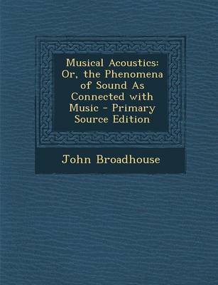 Book cover for Musical Acoustics