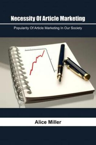 Cover of Necessity of Article Marketing