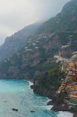 Book cover for Journal - Positano - Boats - Italy - 150 Lined Sheets - Full Image