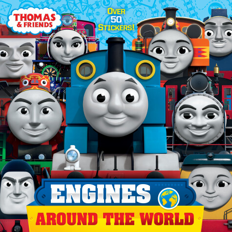 Book cover for Engines Around the World (Thomas & Friends)