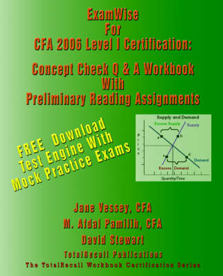 Book cover for ExamWise To CFA 2006 Level I Certification