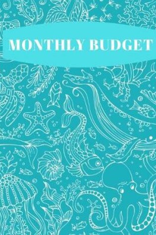 Cover of Monthly Budget Planning Notebook - Personal Finance Tracker - Expense & Saving Logbook - 2020 Yearly Debt Plan & Bill Tracking