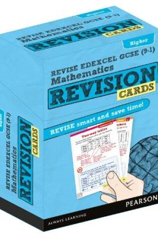 Cover of Revise Edexcel GCSE (9-1) Mathematics Higher Revision Flashcards