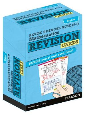 Cover of Revise Edexcel GCSE (9-1) Mathematics Higher Revision Flashcards