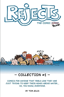 Book cover for Rejects The Comic Strip