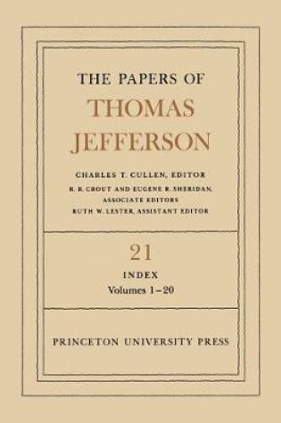 Cover of The Papers of Thomas Jefferson, Volume 21