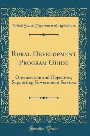 Cover of Rural Development Program Guide