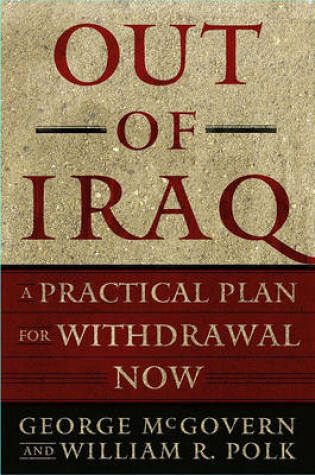 Cover of Out of Iraq