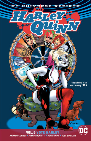 Book cover for Harley Quinn Volume 5. Rebirth