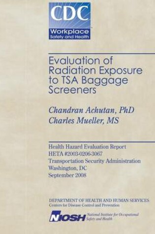 Cover of Health Hazard Evaluation Report Heta 2003-0206-3067