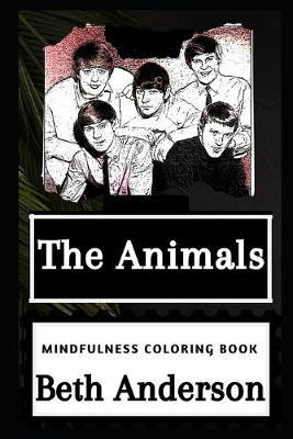 Book cover for The Animals Mindfulness Coloring Book