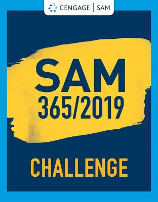 Book cover for Sam 365 & 2019 Challenge, 1 Term Printed Access Card