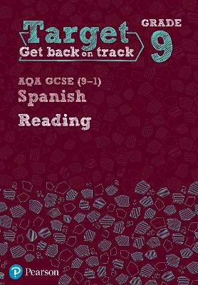 Cover of Target Grade 9 Reading AQA GCSE (9-1) Spanish Workbook