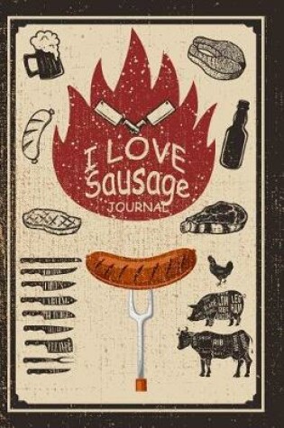 Cover of I Love Sausage Journal