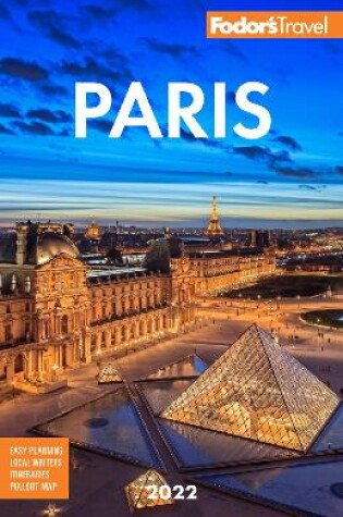 Cover of Fodor's Paris 2022