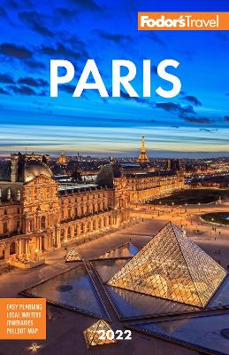 Book cover for Fodor's Paris 2022