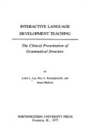 Cover of Interactive Language Development Teaching