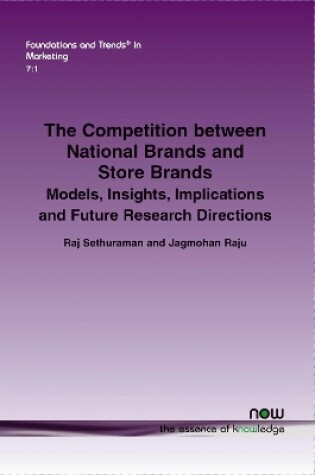 Cover of The Competition between National Brands and Store Brands