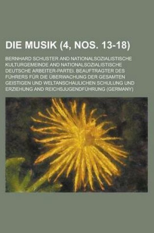 Cover of Die Musik (4, Nos. 13-18 )