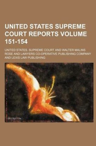 Cover of United States Supreme Court Reports Volume 151-154