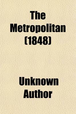 Book cover for The Metropolitan (Volume 53)