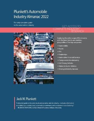 Book cover for Plunkett's Automobile Industry Almanac 2022