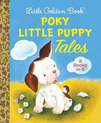 Book cover for Little Golden Book Poky Little Puppy Tales 3 in 1