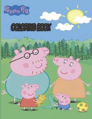 Book cover for Peppa Pig Coloring Book