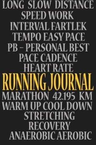 Cover of running journal