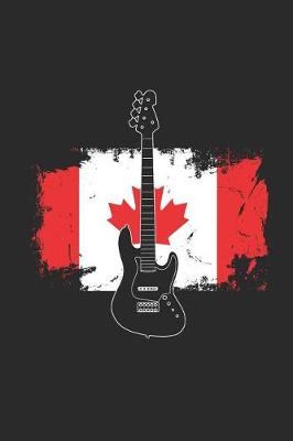 Book cover for Canada Flag - Bass Guitar