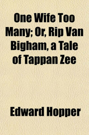 Cover of One Wife Too Many; Or, Rip Van Bigham, a Tale of Tappan Zee