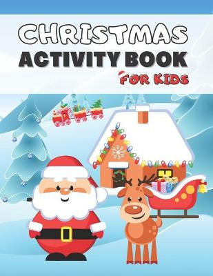 Book cover for Christmac Activity Book For Kids