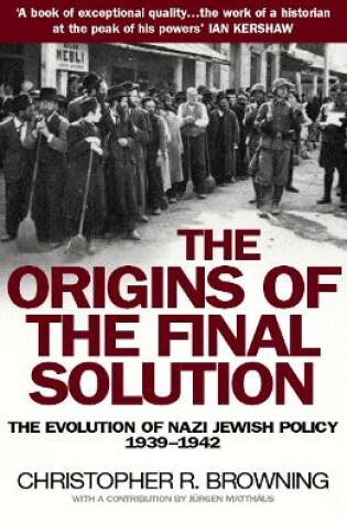 Cover of The Origins of the Final Solution