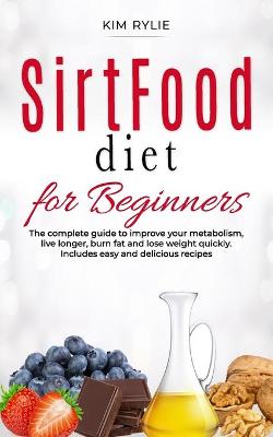 Book cover for SirtFood diet for Beginners