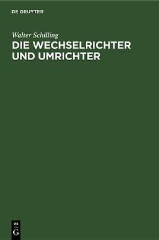 Cover of Die Wechselrichter Und Umrichter