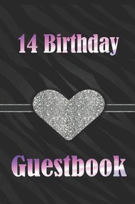 Book cover for 14 Birthday Guestbook