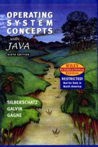 Cover of Operating Systems Concepts with Java