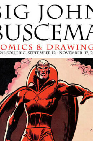 Cover of Big John Buscema Comics & Drawings
