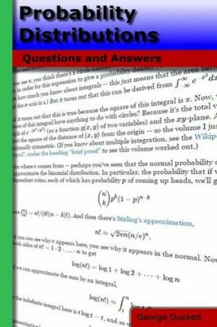 Cover of Probability Distributions